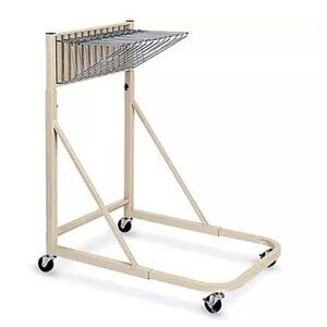 Mobile Blueprint Rack - 27 x 39 x 62" Portable